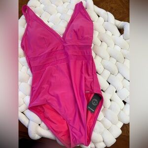 RELLECIGA Vibrant Pink One Piece Swimsuit